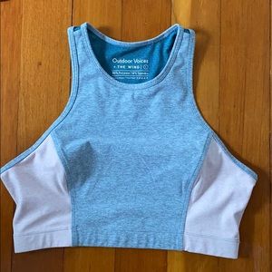 Outdoor Voices The Wing Sports Bra Large